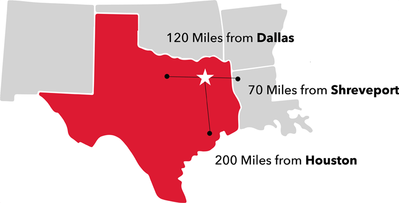 kilgore texas map